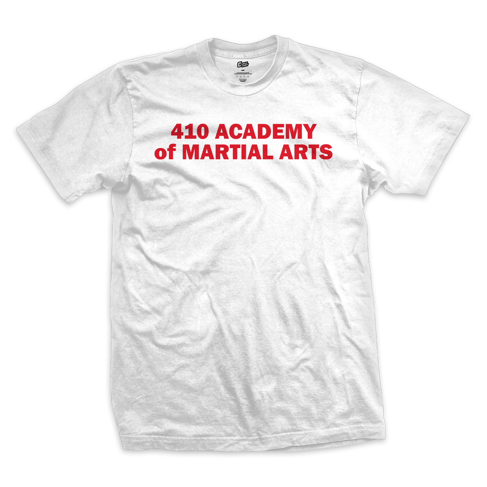 410 Academy unisex tee Standard Issue, white