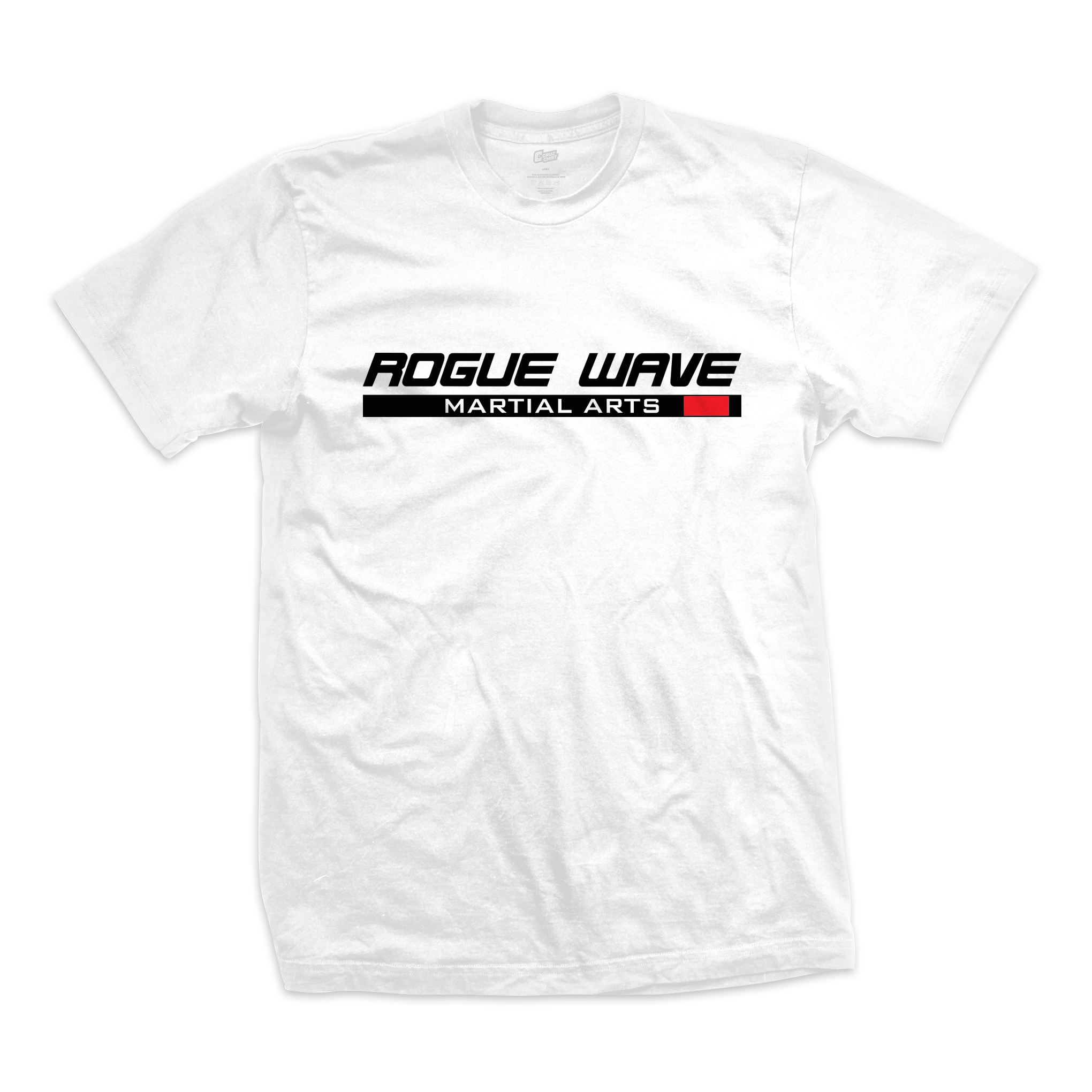 Rogue Wave 50/50 tee Standard Issue, white