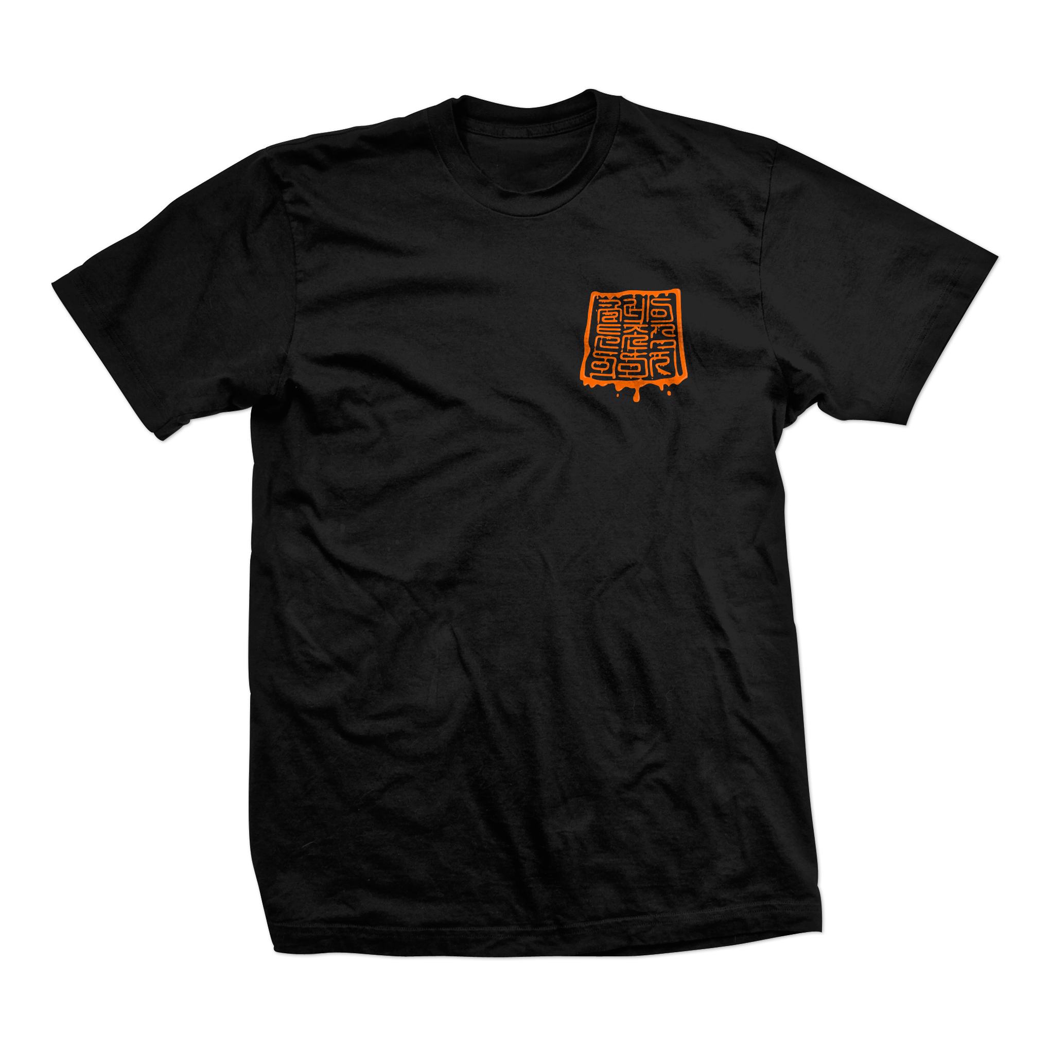 Clayton Jones Images 50/50 tee Melty QR, black