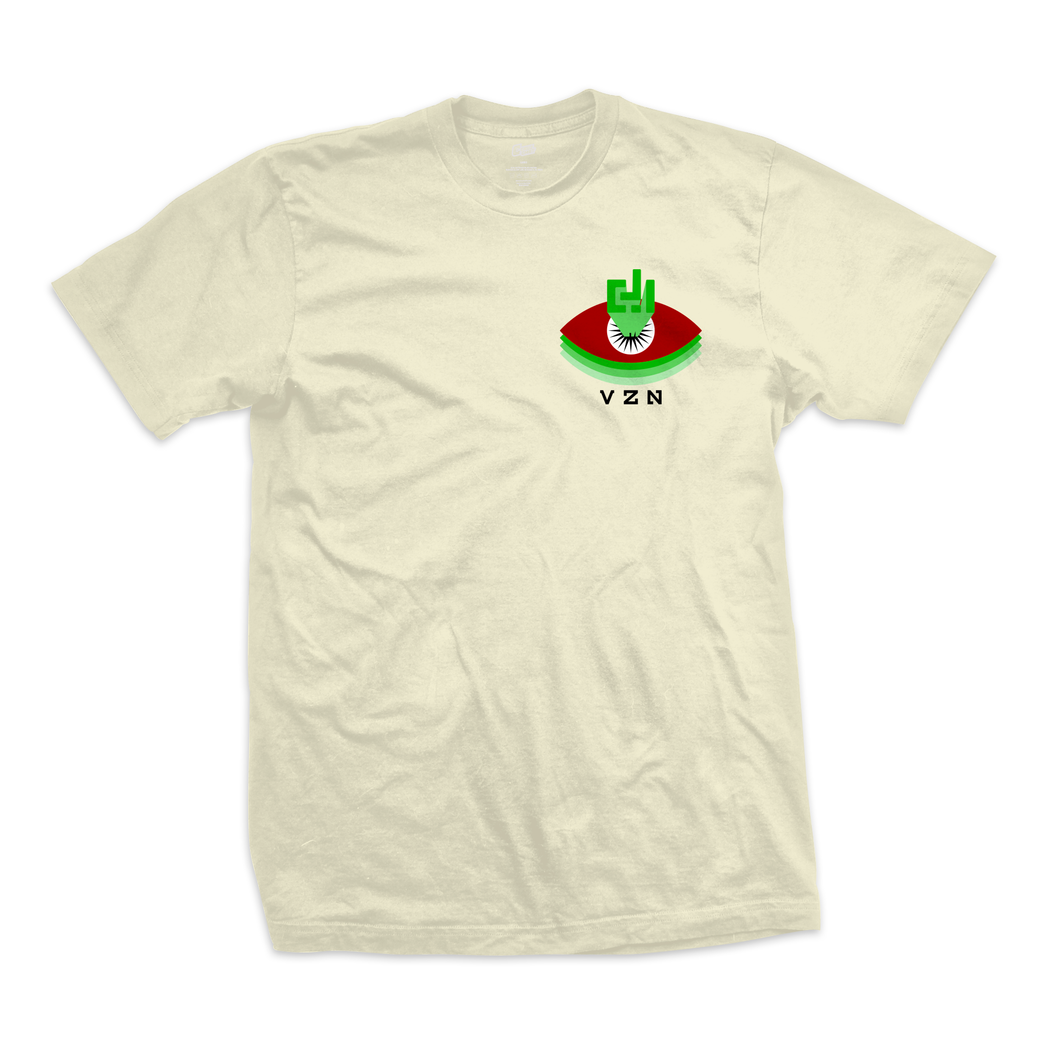 Clayton Jones Images 50/50 tee VZN, cream