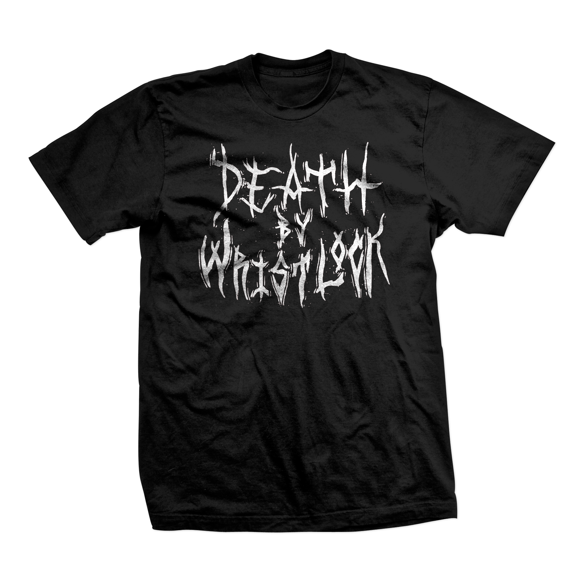 DxW: Black Metal 50/50 tee, black