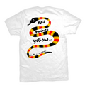 DxW: Snake Fellow bamboo tee, white