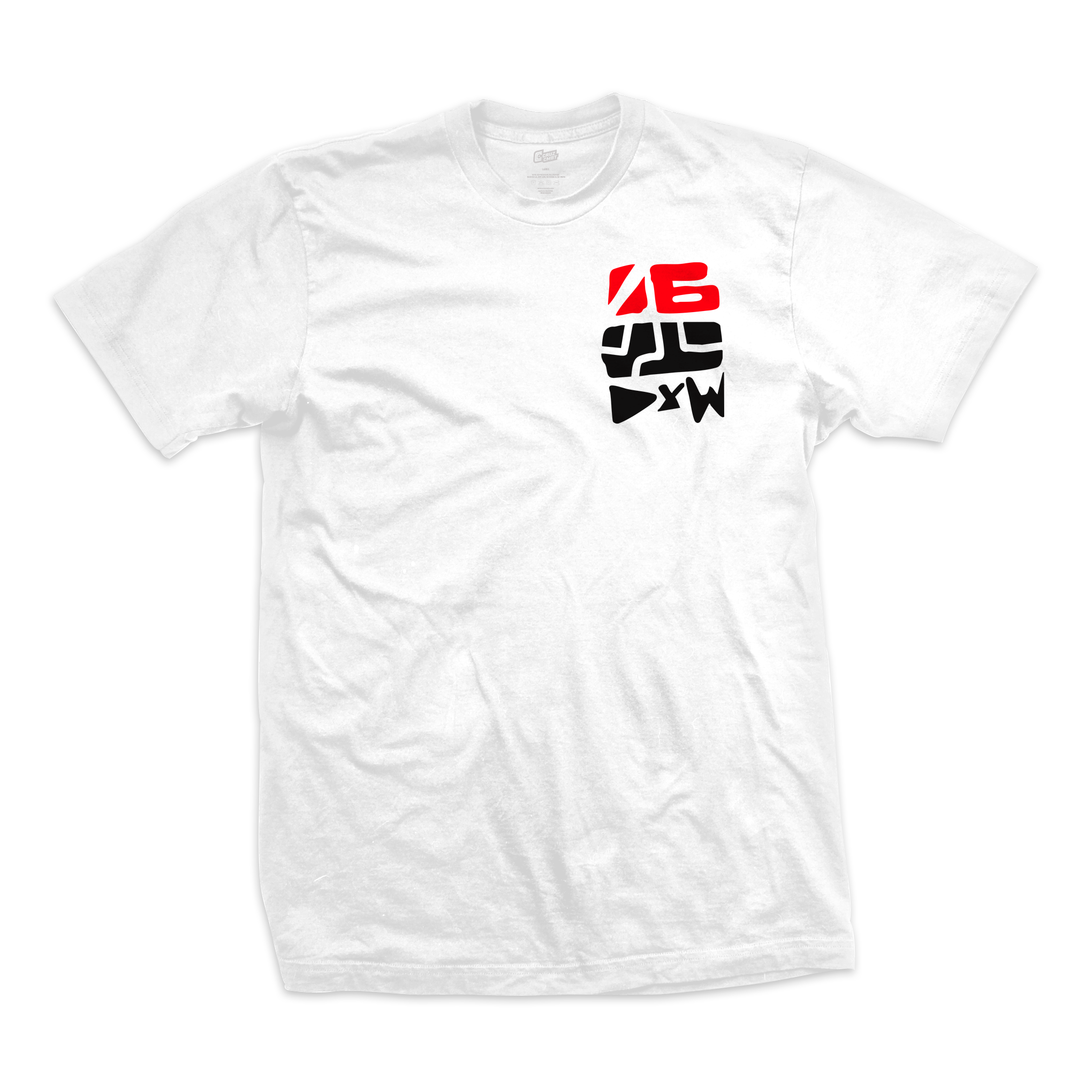 DxW: Snake Fellow bamboo tee, white