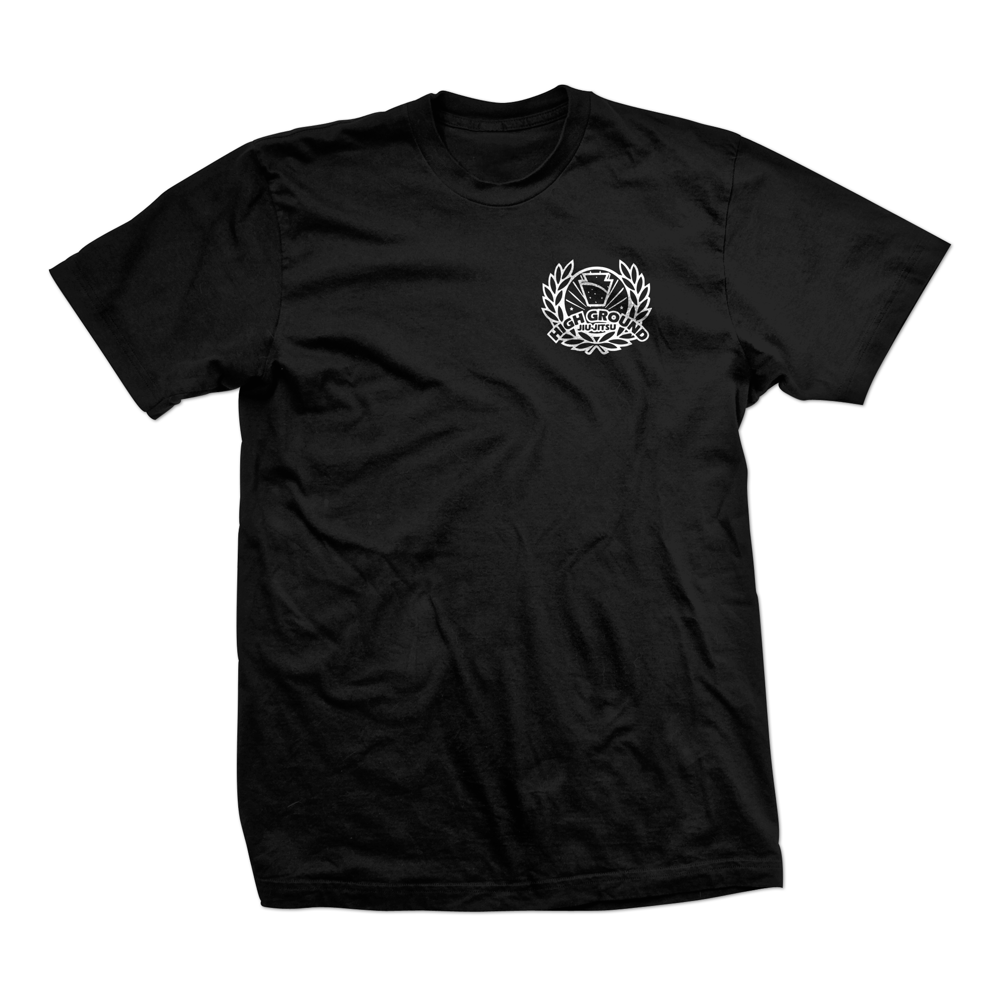 High Ground BJJ tee Standard Issue, black