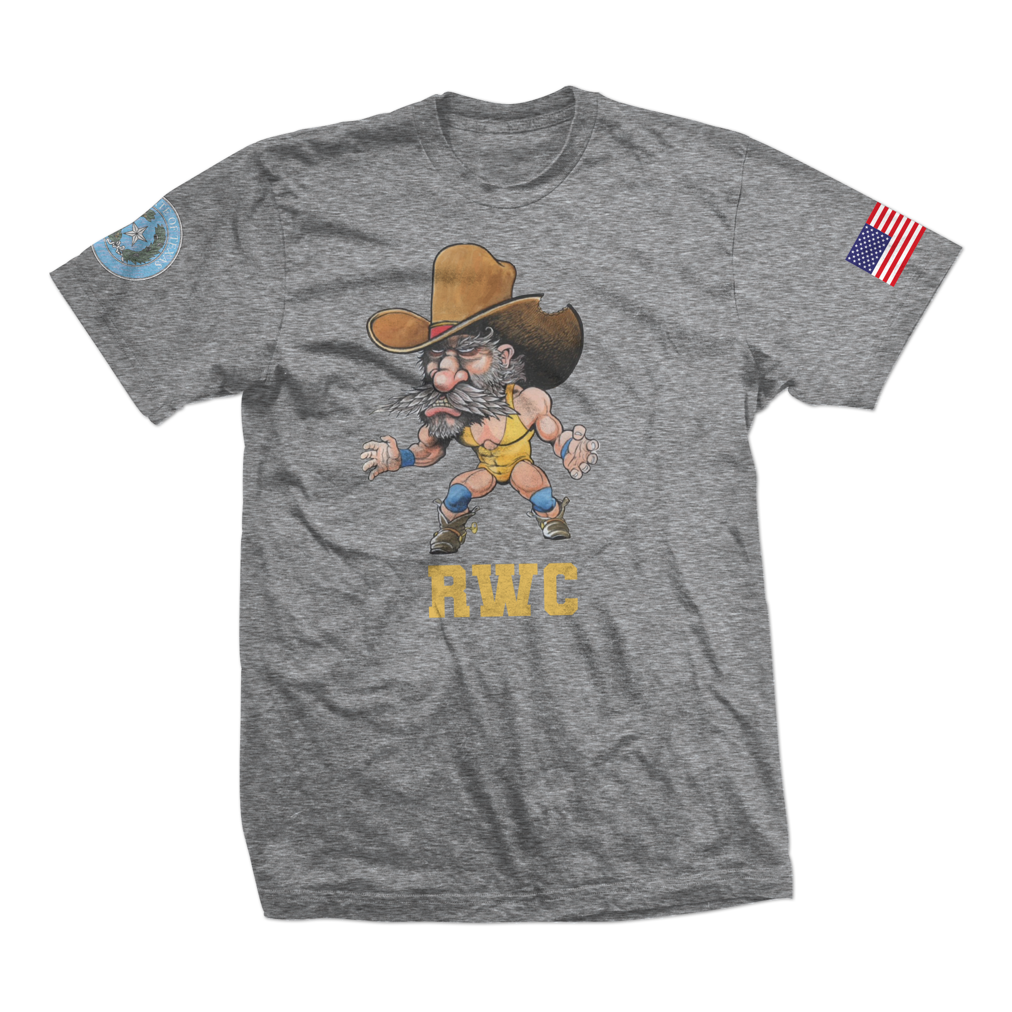 RWC tri-blend tee Standard Issue, athl. grey