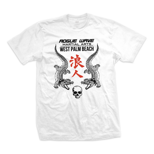 Rogue Wave 50/50 tee Ronin, white