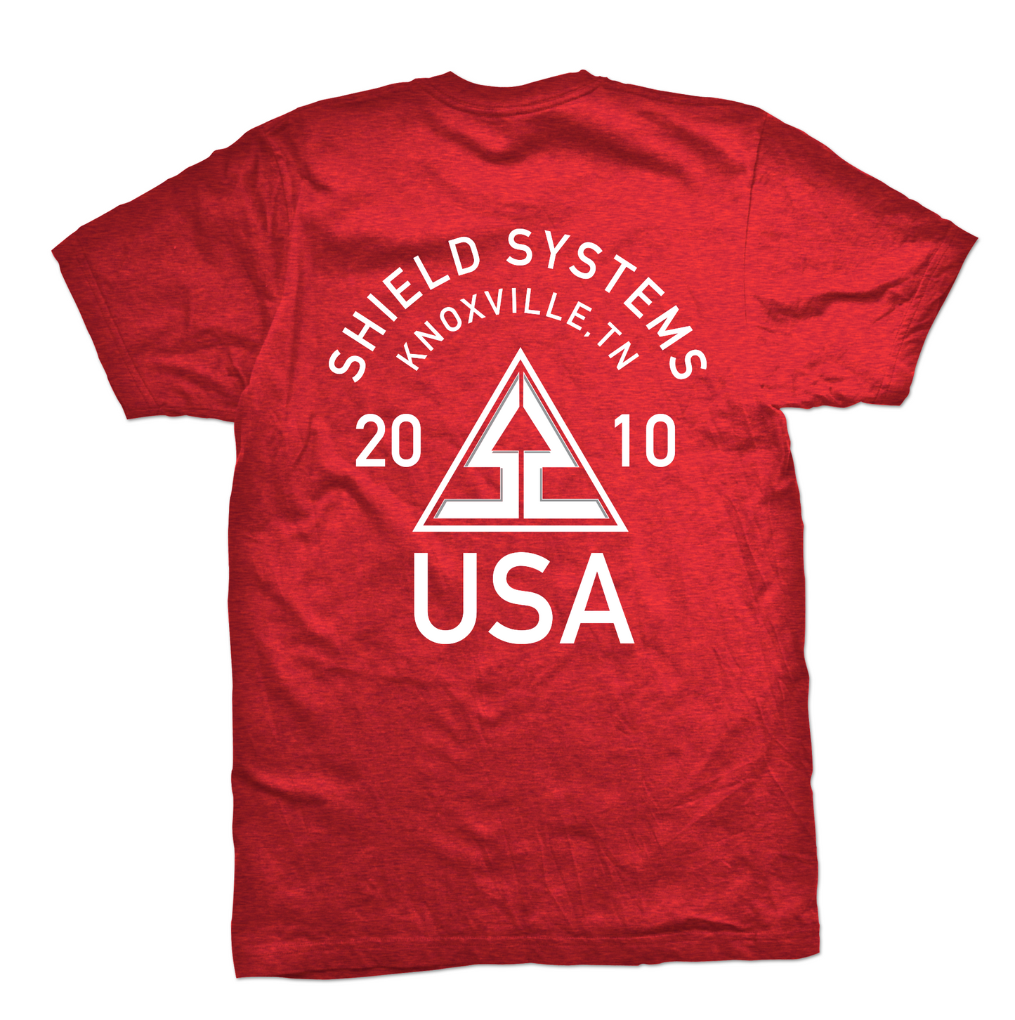 Shield Systems tee Badge, red