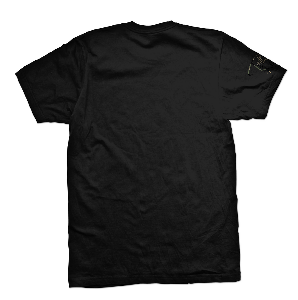 Twisted Rooster 50/50 tee Icon, el tigre camo on black