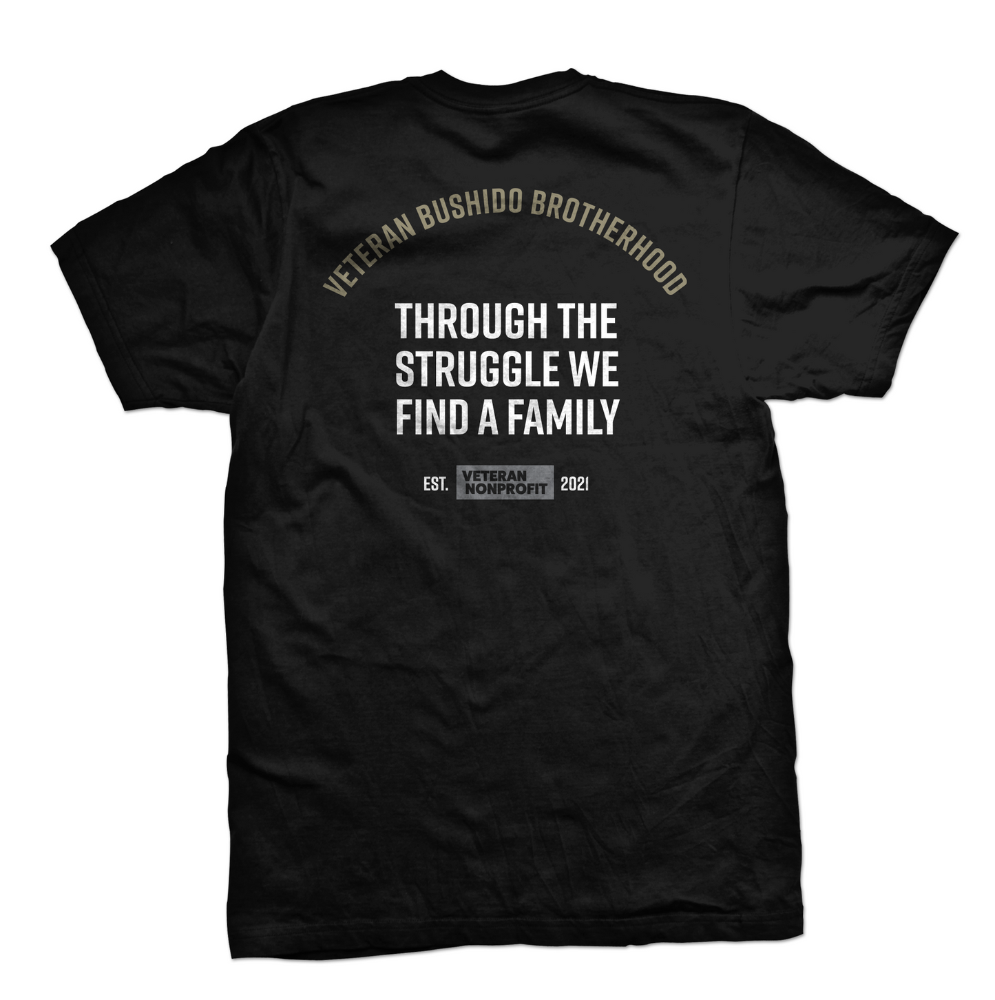 Veteran Bushido Brotherhood tee Family, black