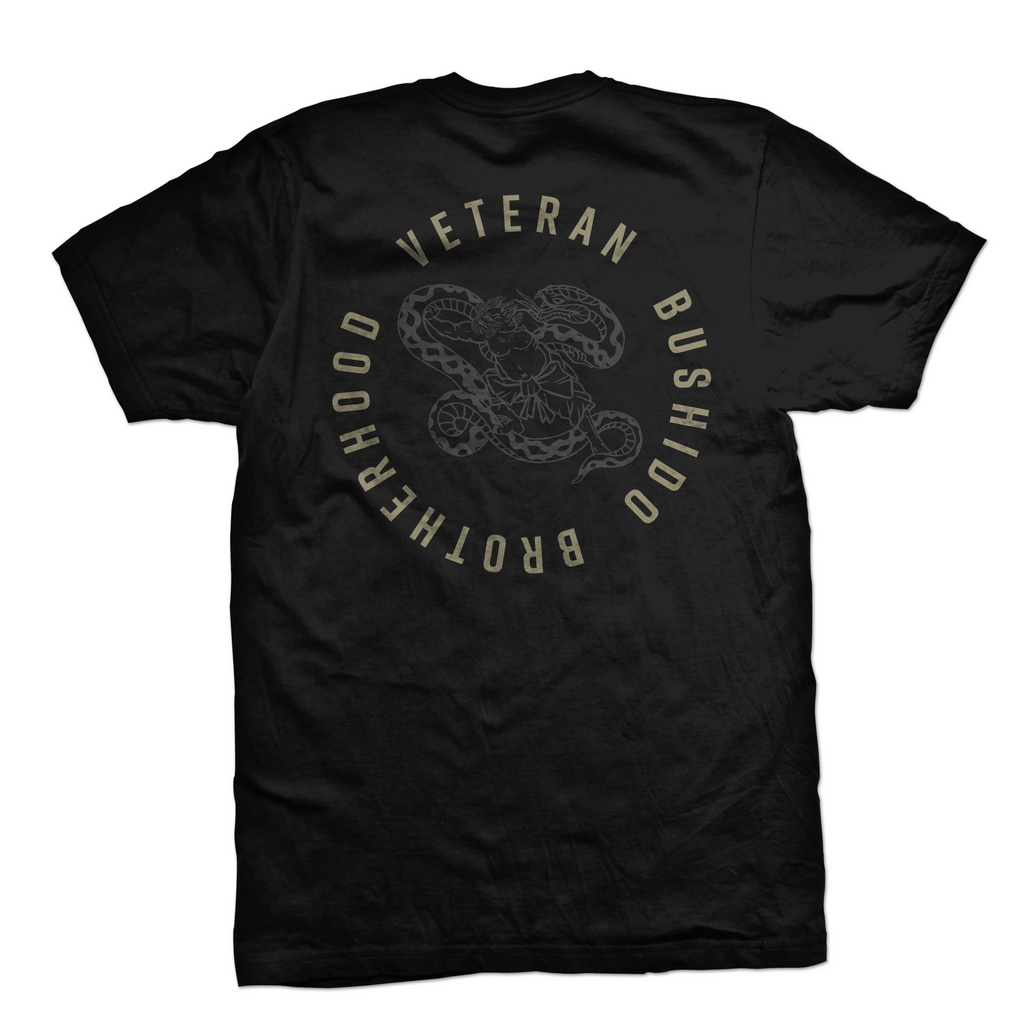 Veteran Bushido Brotherhood tee Standard Issue, black