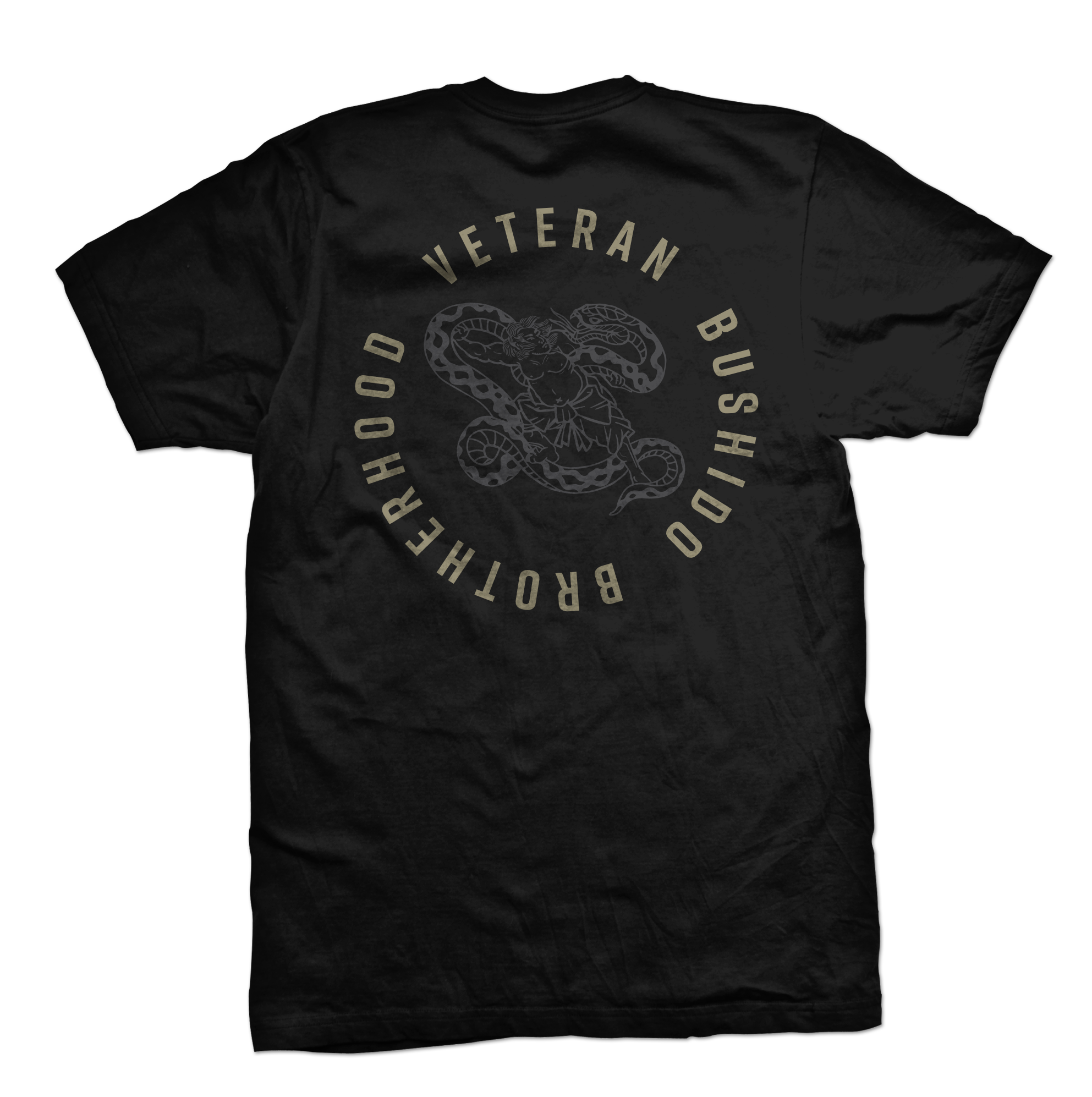 Veteran Bushido Brotherhood tee Standard Issue, black