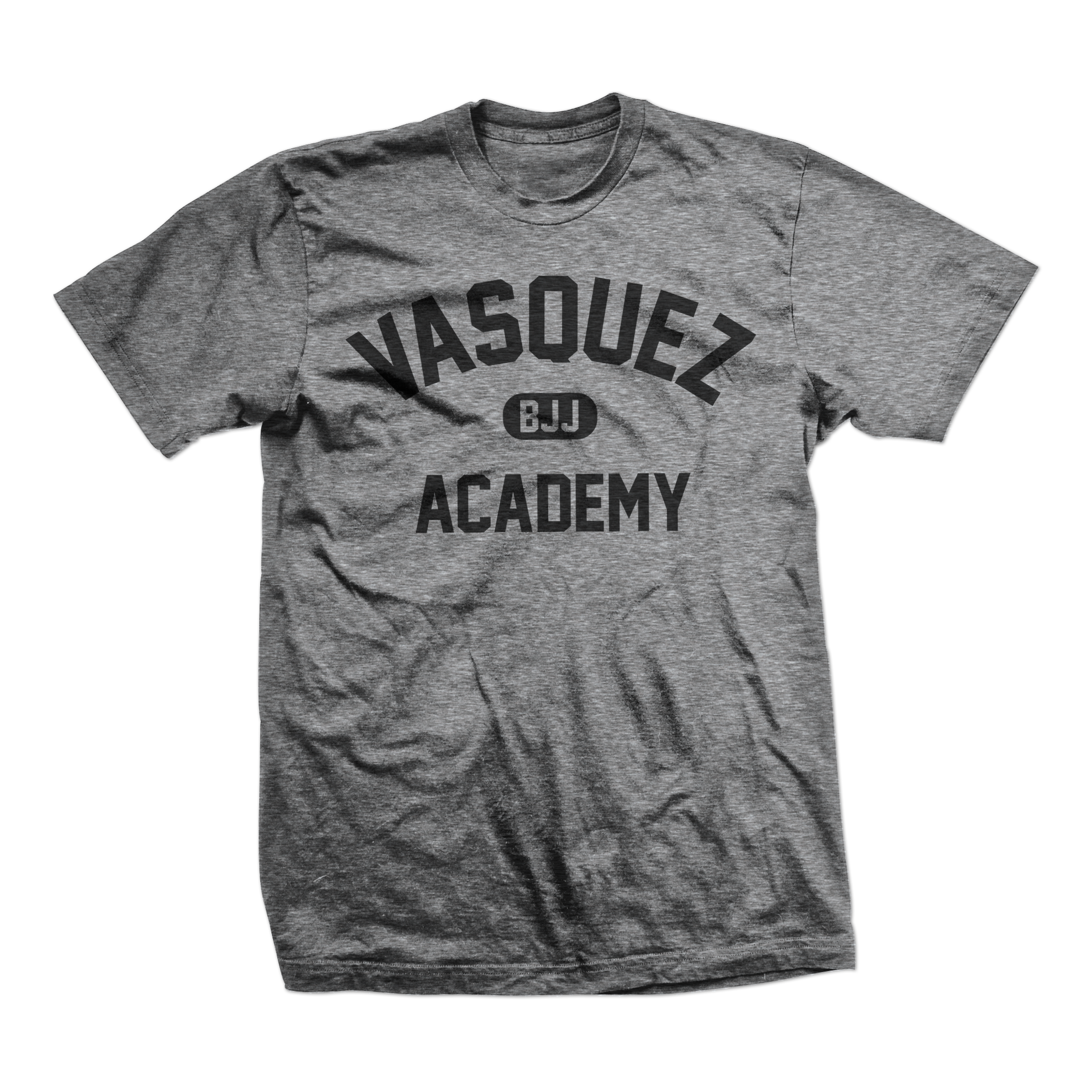 Vasquez Academy tri-blend tee Standard Issue BJJ, athl. grey