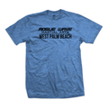 Rogue Wave 50/50 tee Vintage Kanji, heather royal