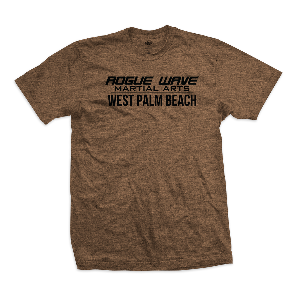 Rogue Wave tee Vintage Kanji, heather mocha