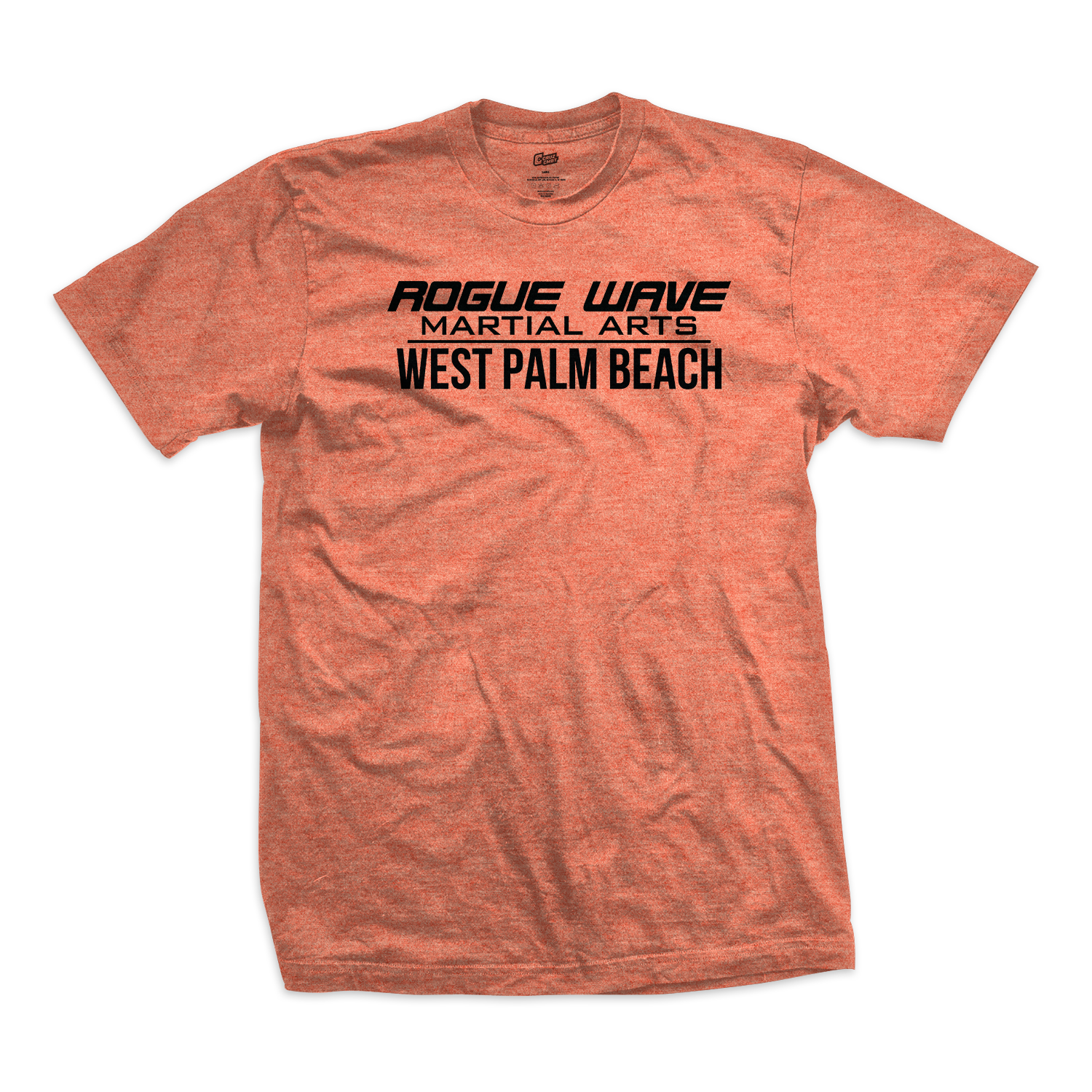 Rogue Wave tee Vintage Kanji, orange