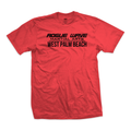 Rogue Wave 50/50 tee Vintage Kanji, red