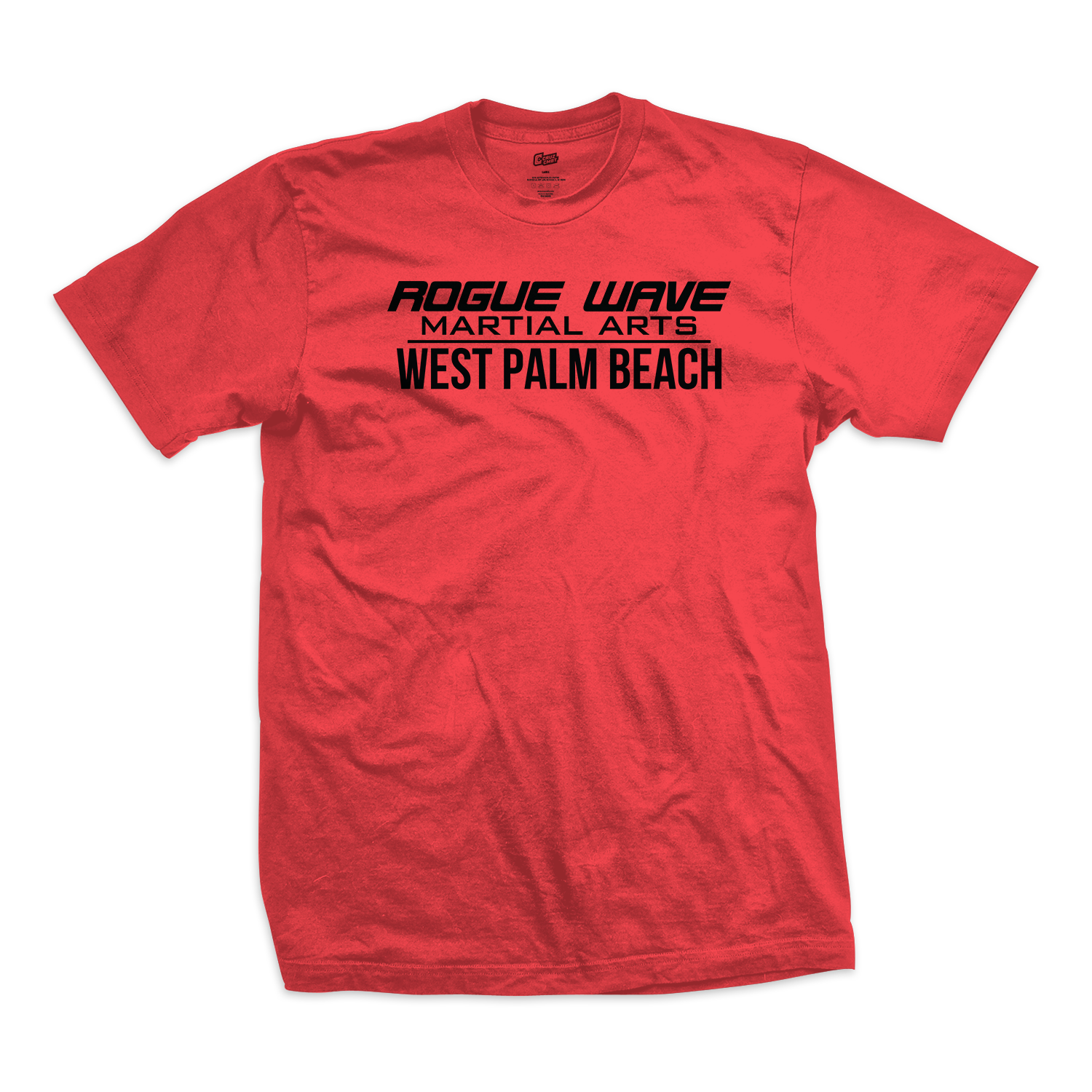 Rogue Wave tee Vintage Kanji, red