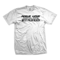 Rogue Wave 50/50 tee Vintage Kanji, white