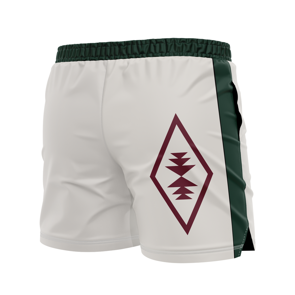 CCFC men's FC shorts Youngbloods, white/green/maroon