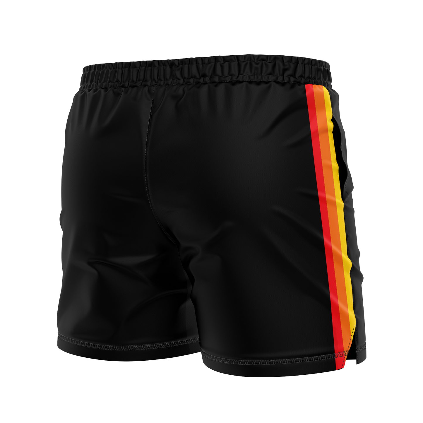 CCFC men's FC shorts 8bit Overlords, black and orange
