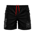CCFC Reapers men's FC shorts, black/red/orange/purple