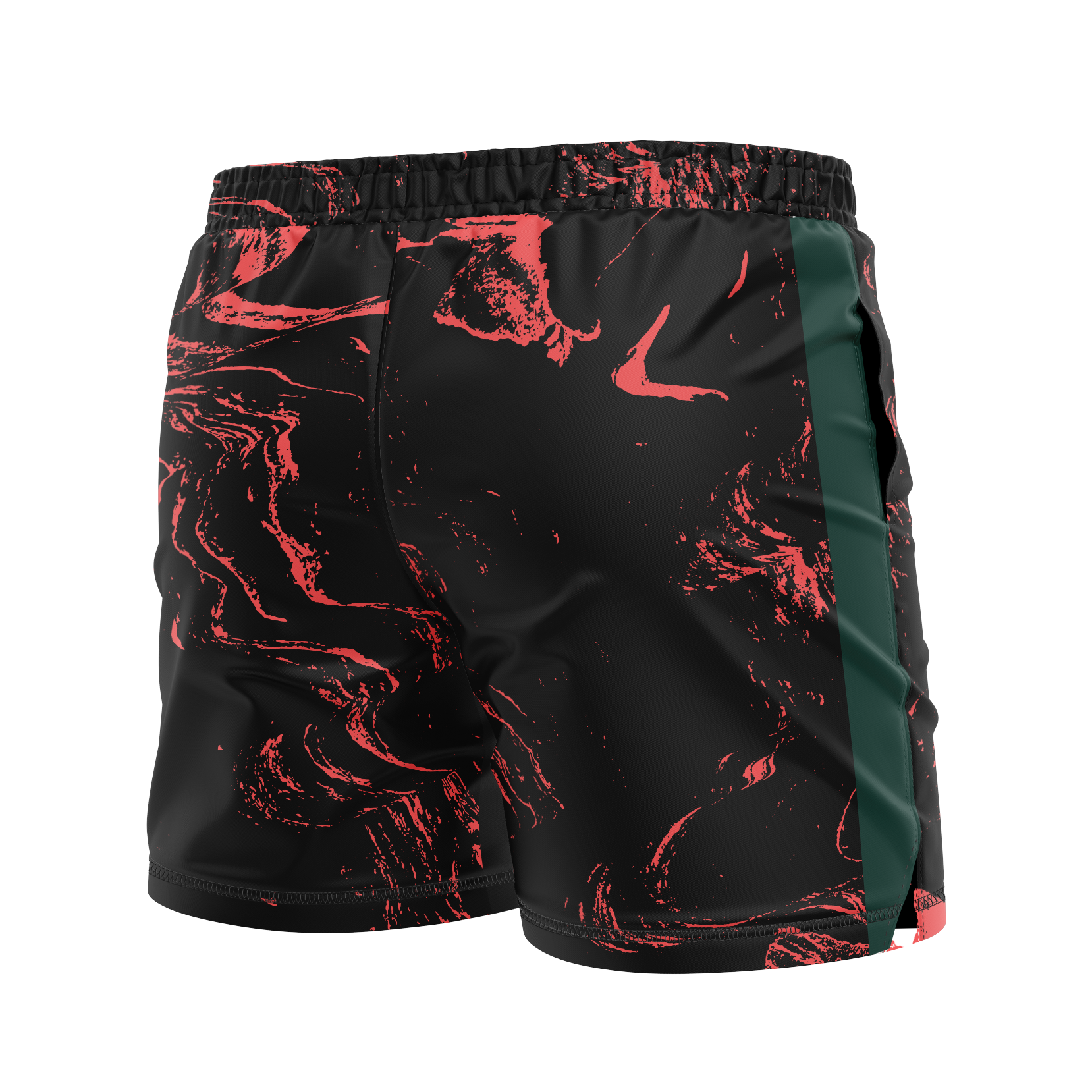 CCFC men's FC shorts Zombie Flamingos, black/pink
