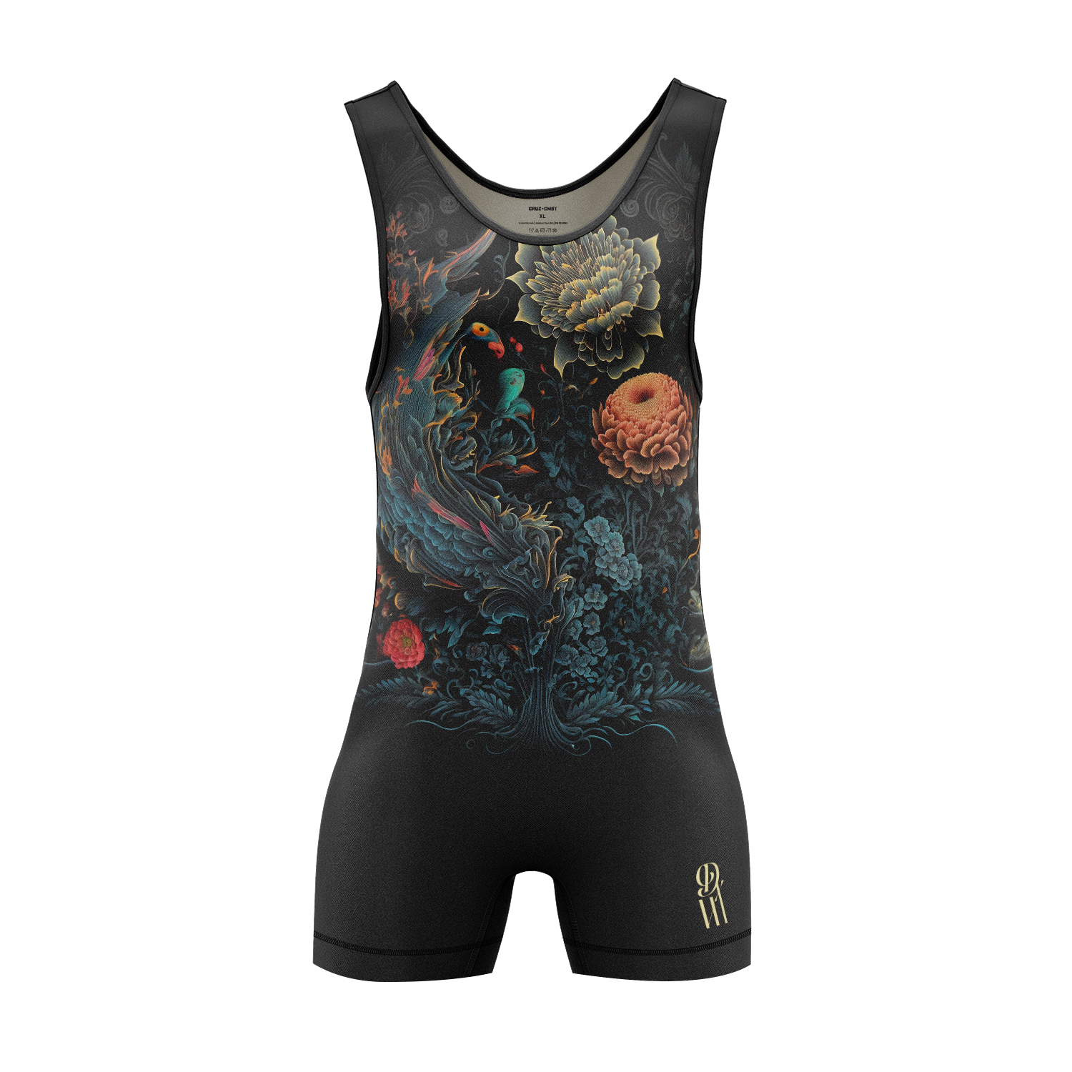 DxW: Diabolique Wrestling Singlet, black