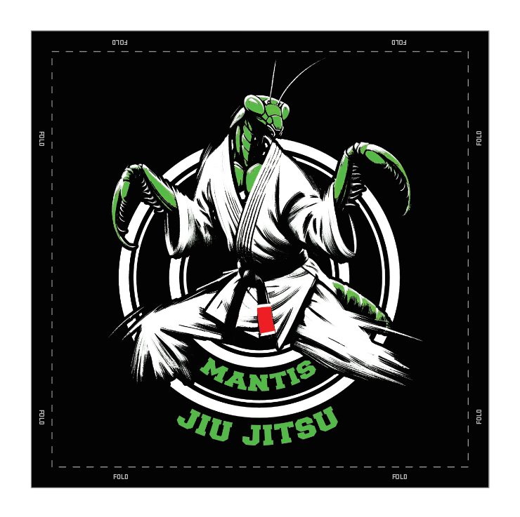 Mantis gi patch Standard Issue, black