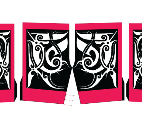 wholesale Minds Eye Collective men's FC shorts Borneo, black/white