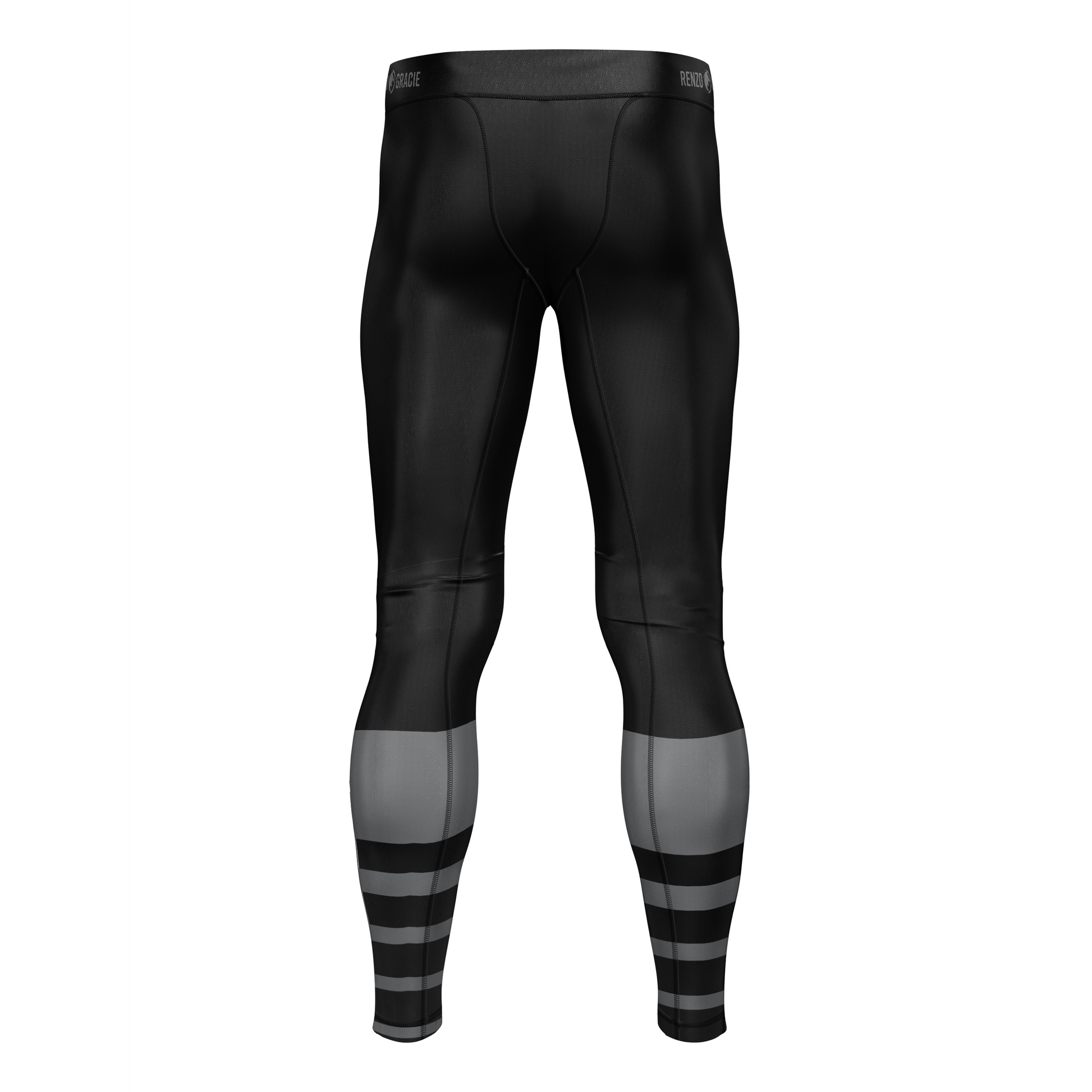 wholesale Renzo Gracie Katy men's grappling tights Standard Issue, black and grey