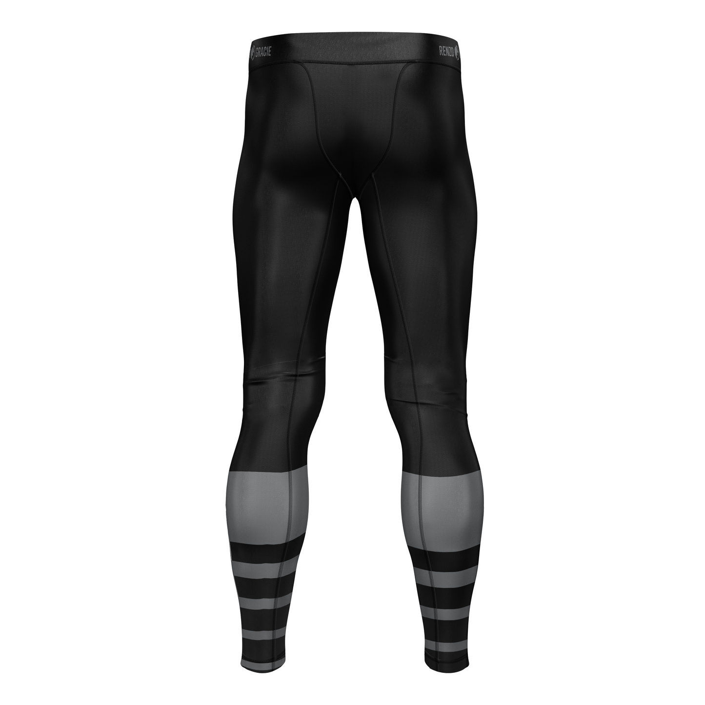 Renzo Gracie Katy men's grappling tights Standard Issue, black and grey