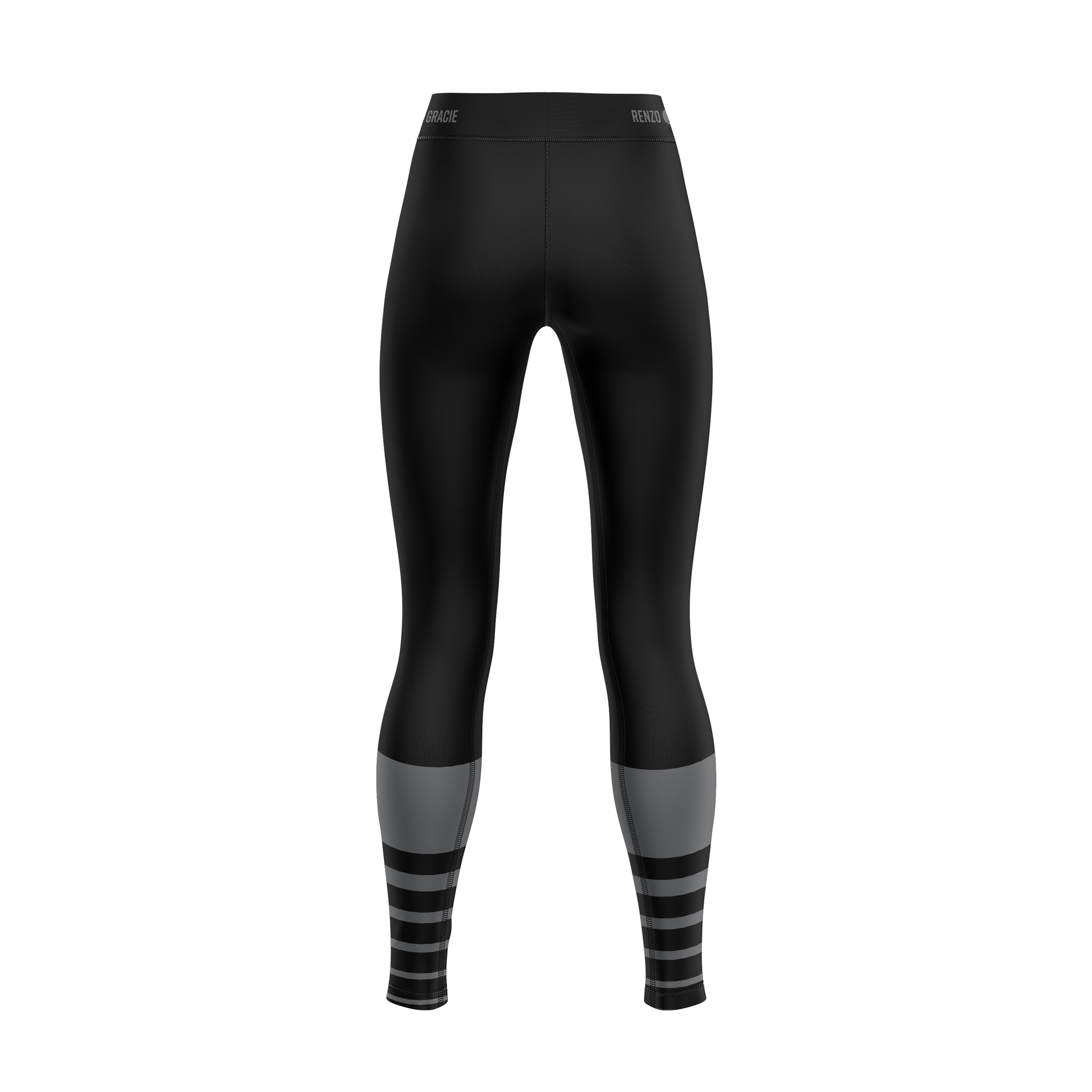 Renzo Gracie Katy women's grappling tights Standard Issue, black and grey