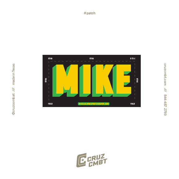 Custom bjj gi patches