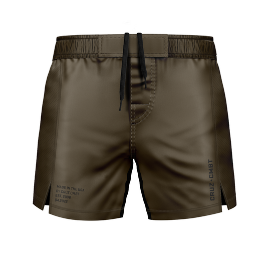 Base Collection men's fight shorts, MAS grey