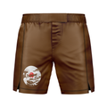 Tsunami JJ men's 7" fight shorts Ranked, brown