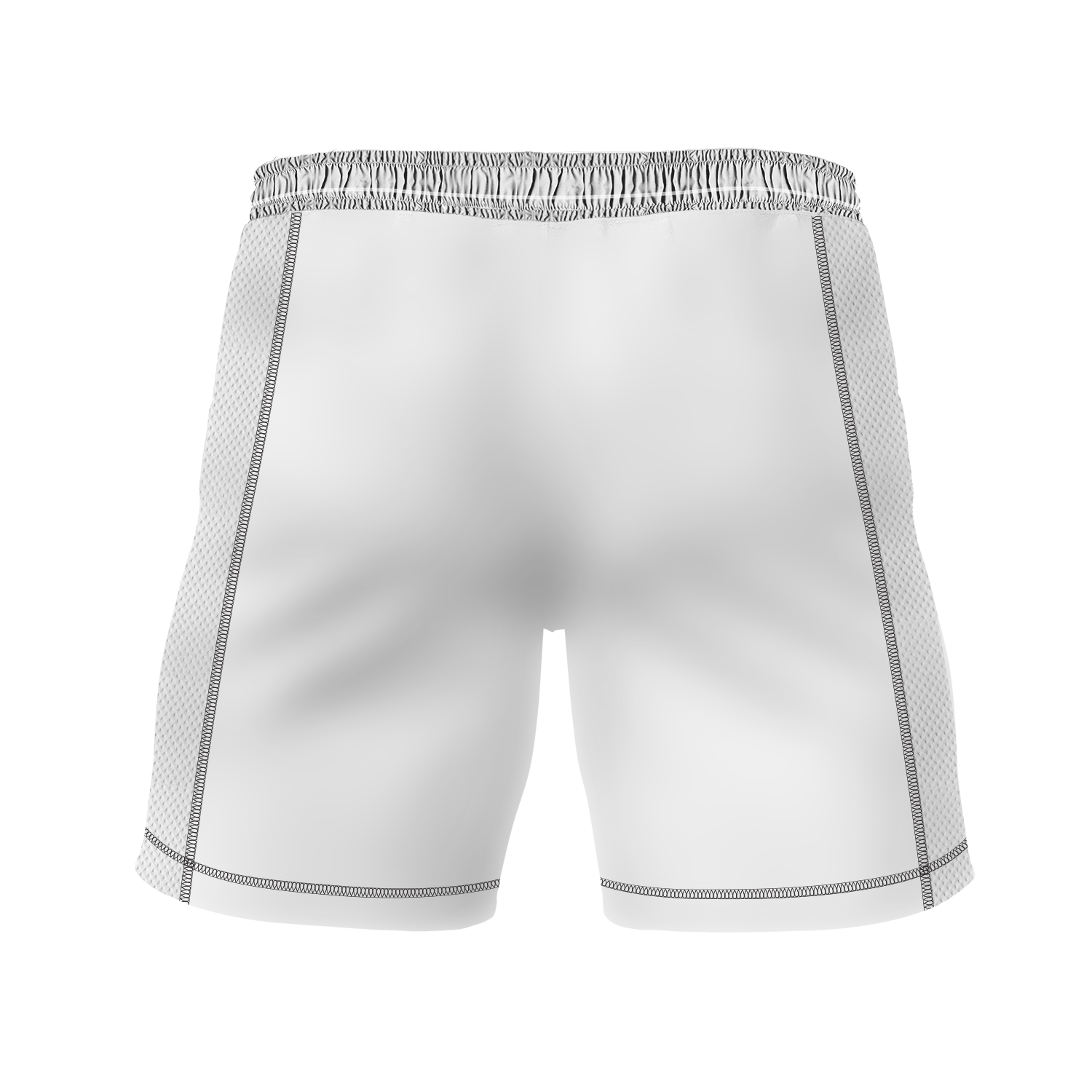 Tsunami JJ men's 7" fight shorts Ranked, white