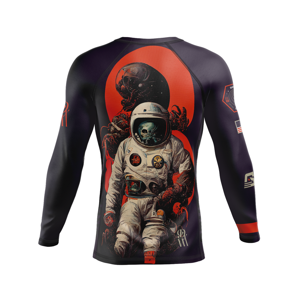 DxW: Dark Odyssey men's rash guard