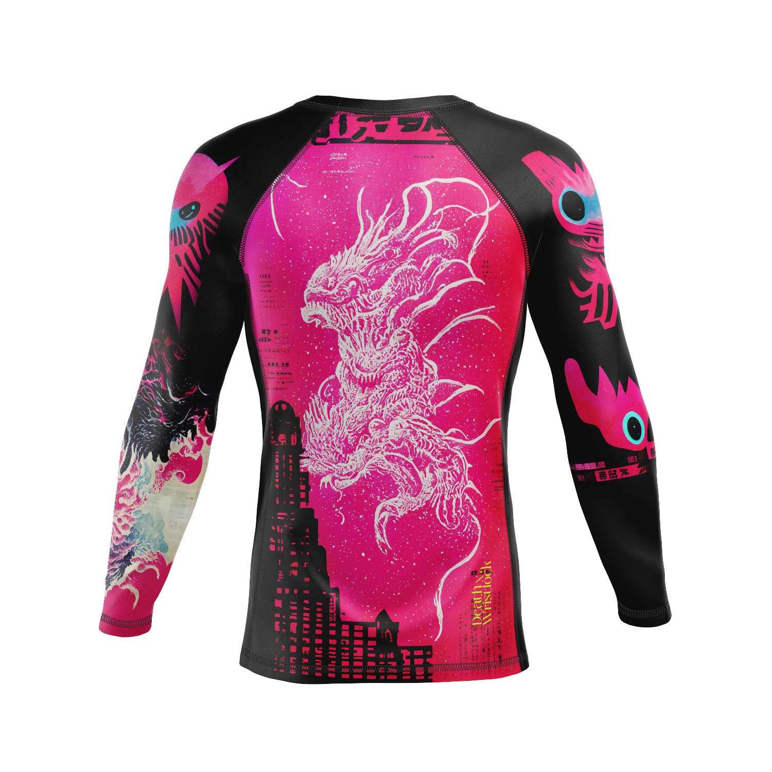 DxW: Kaiju Kush men's rash guard