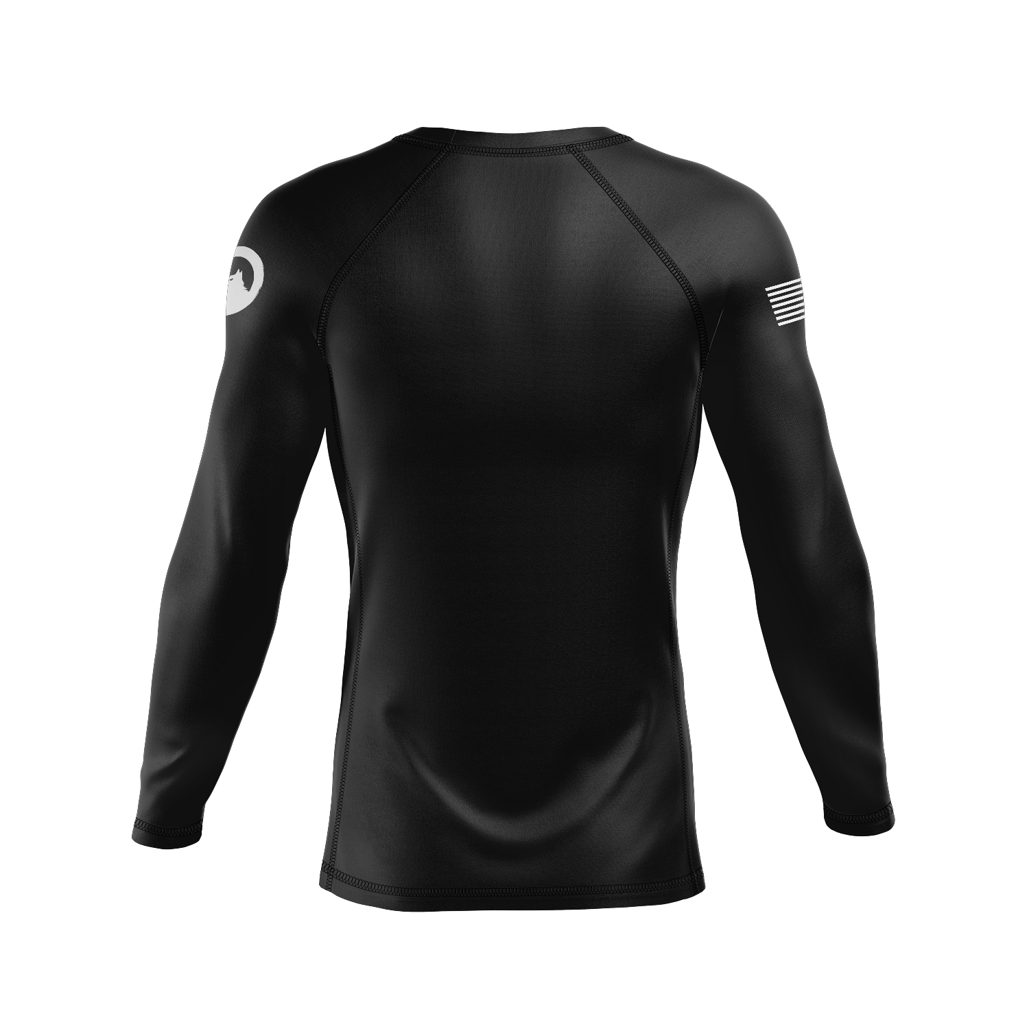 Flow BJJ women's rash guard Standard Issue, black