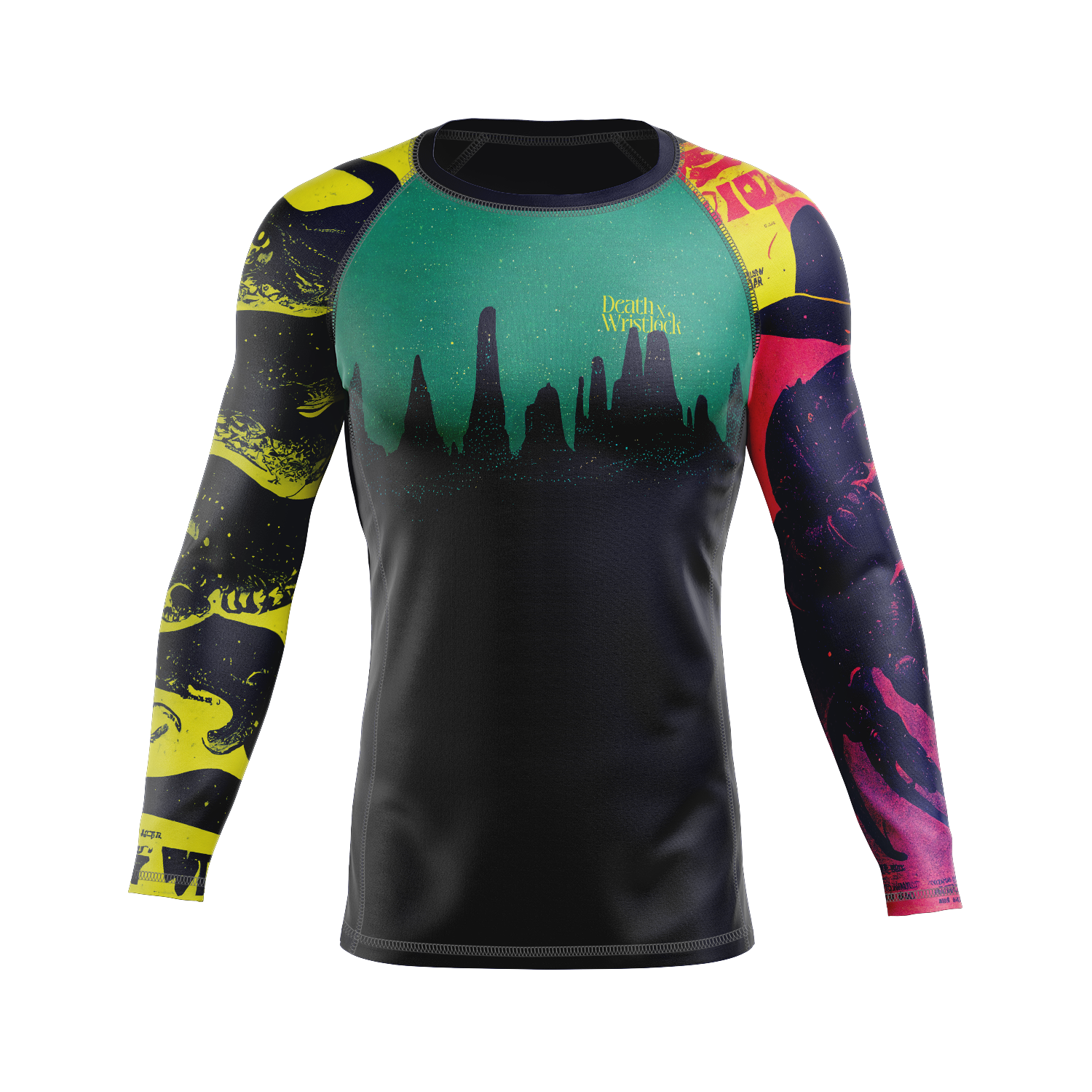 DxW: Acid Rodeo men's rash guard