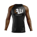 Legends BJJ men's rash guard Ranked, brown