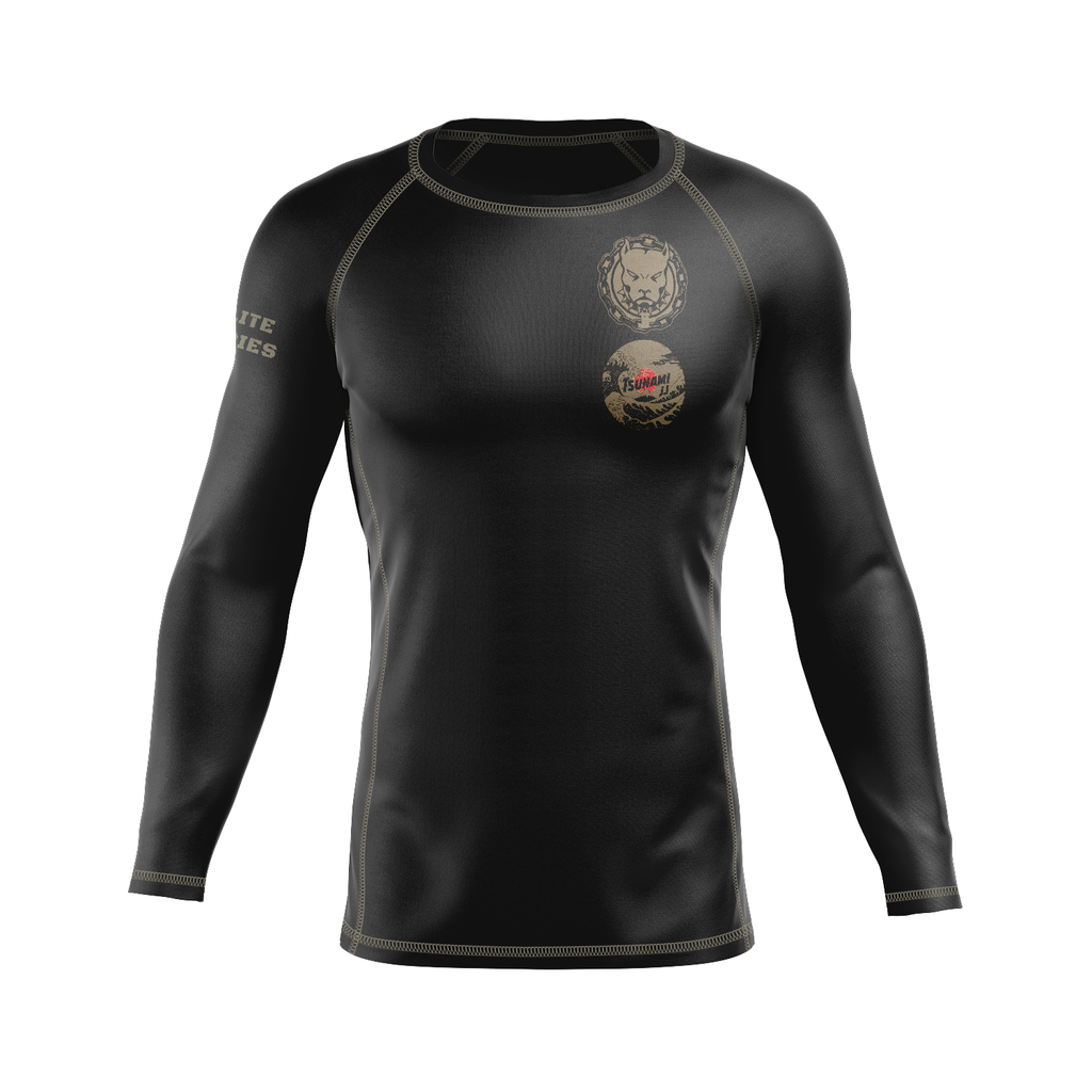 Tsunami JJ men's rash guard Elite Series, black