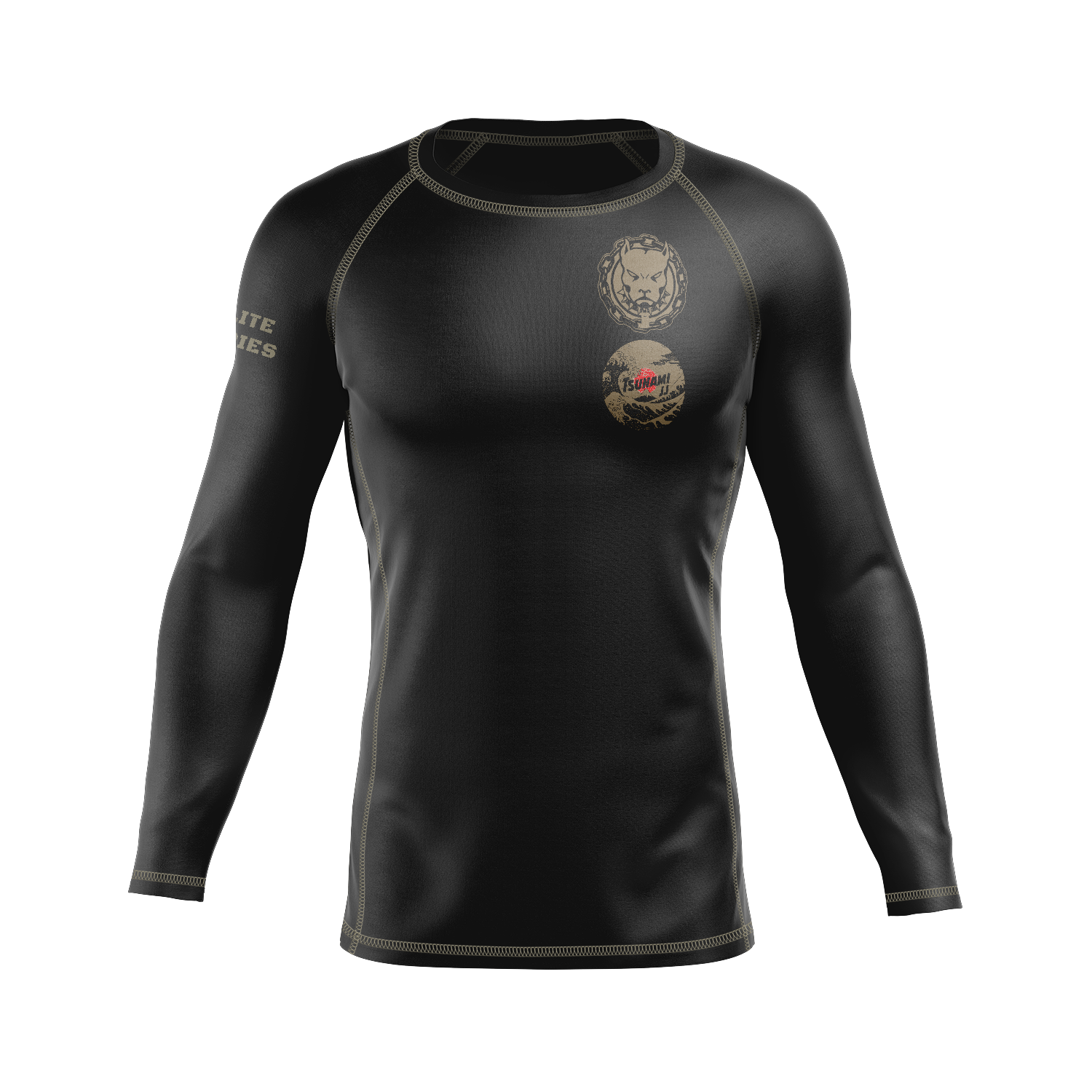 Tsunami JJ men's rash guard Elite Series, black