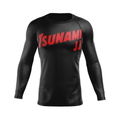 Tsunami JJ men's rash guard Ranked, black