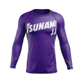 Tsunami JJ men's rash guard Ranked, purple