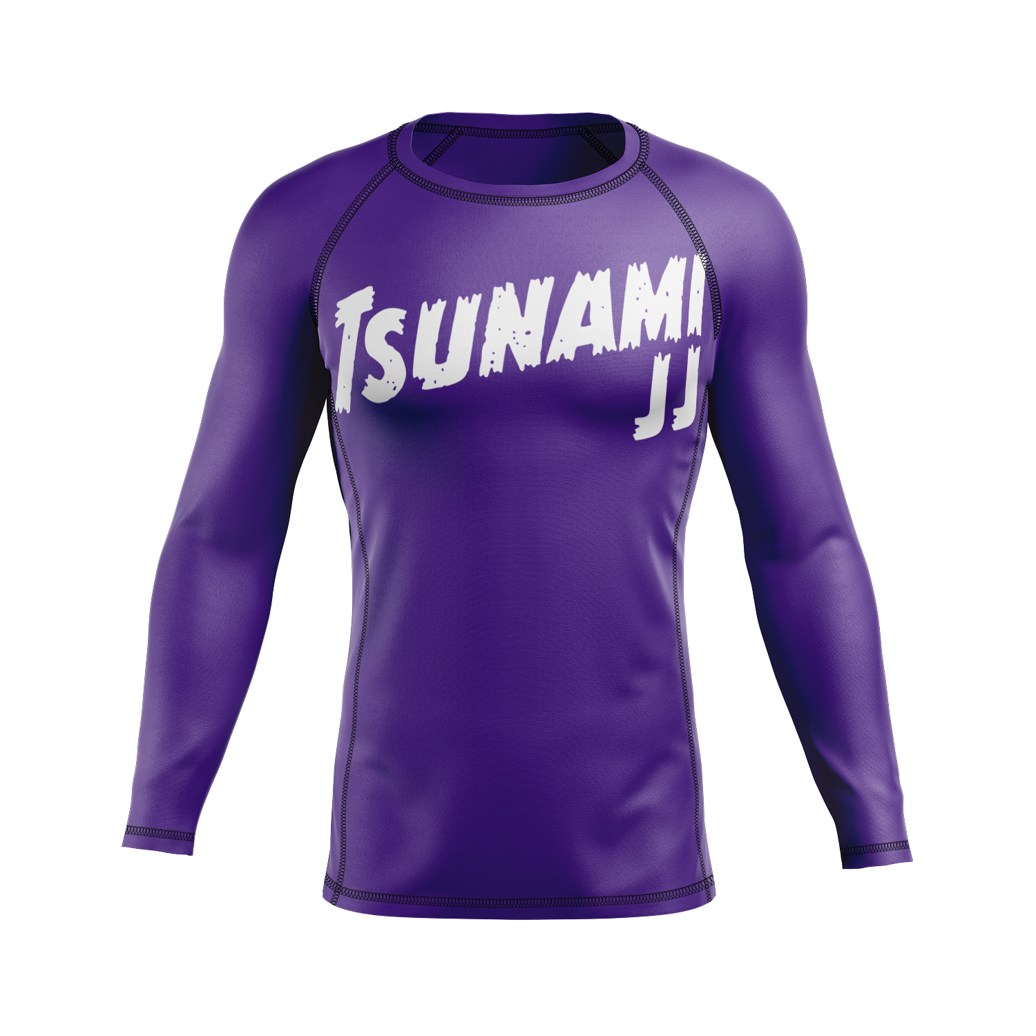 Tsunami JJ men's rash guard Ranked, purple