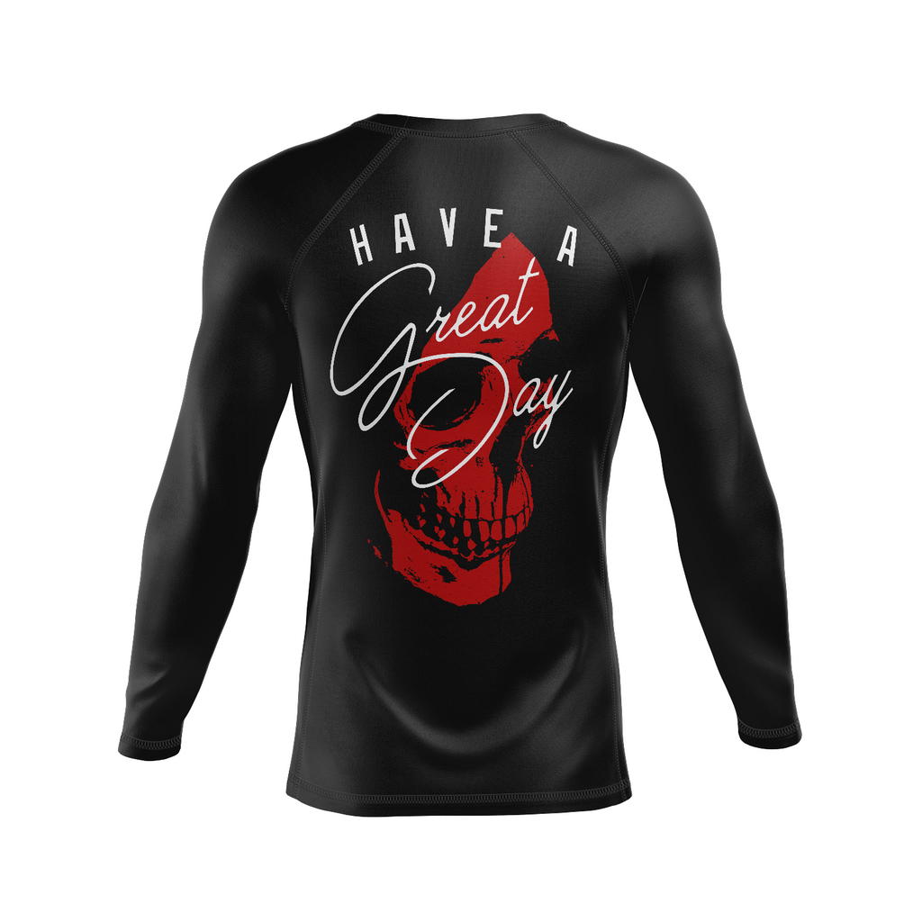 Great Day men's rash guard, black