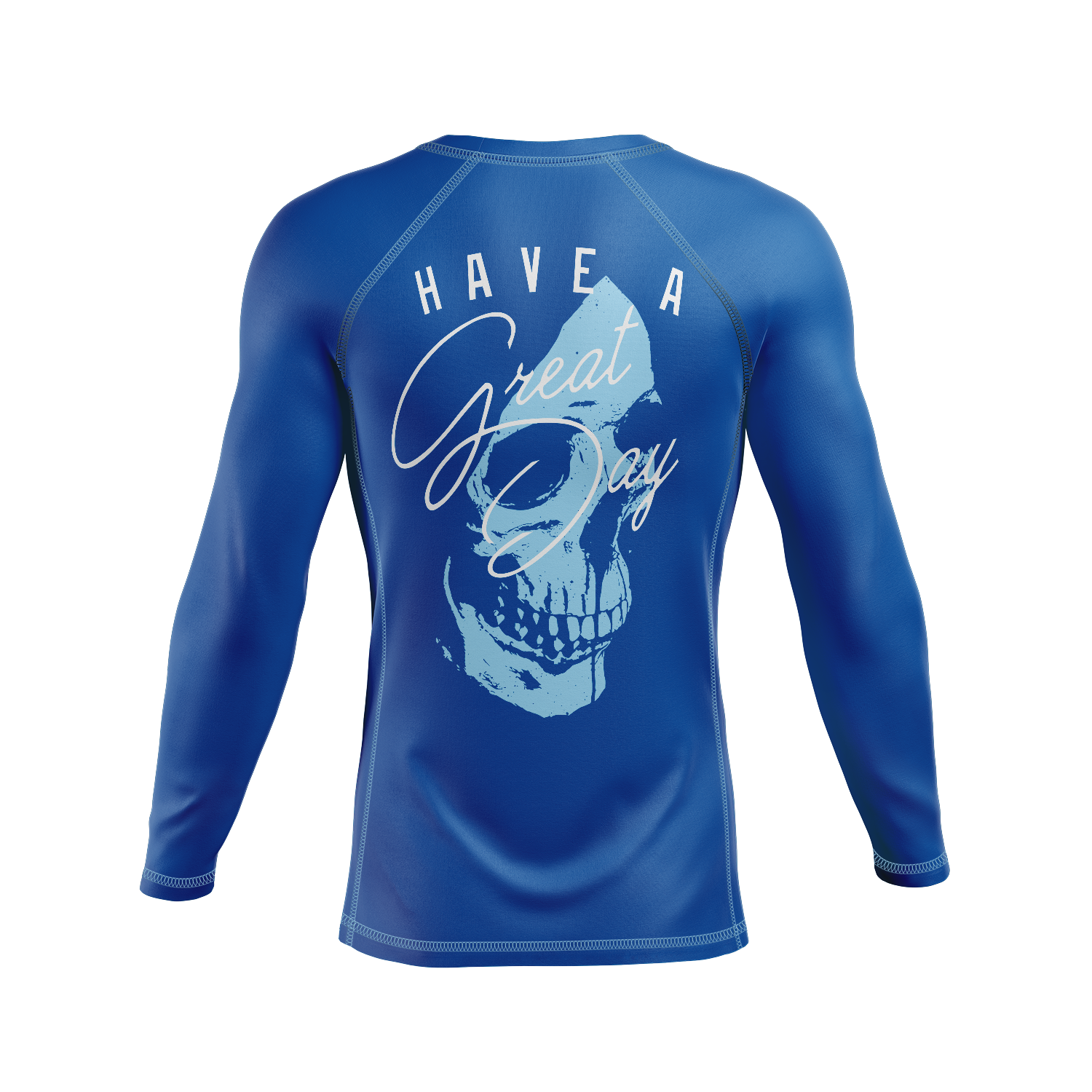 Great Day men's rash guard, blue