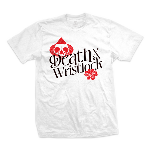 Death by Wristlock: Tokyo Six bamboo tee, white