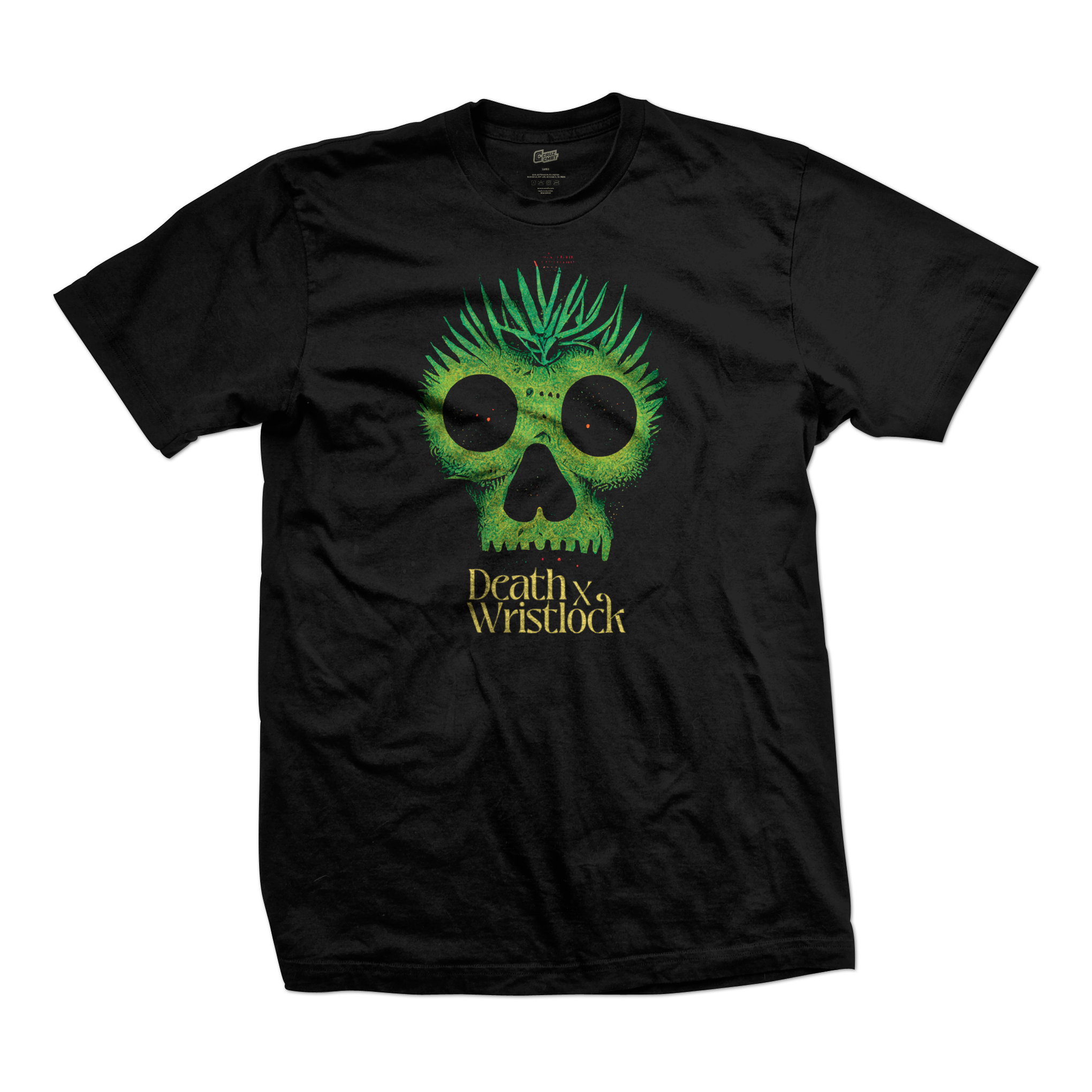 Death by Wristlock: Tucson Terror 50/50 tee, black